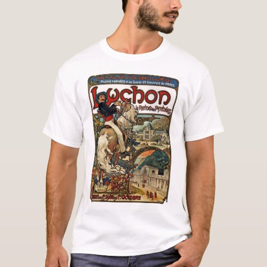 T-shirt Luchon, Mucha (Devant)