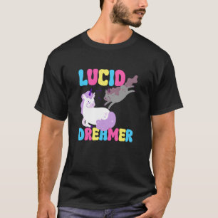 T-shirt Lucid Dreamer Unicorn Spirituel Lucid Dream Dream