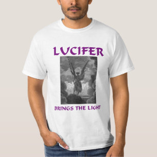 T-SHIRT LUCIFER APPORTE LA LUMIÈRE