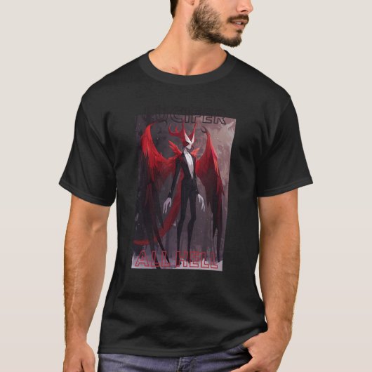 T-shirt Lucifer Morningstar - Tout l'enfer (Devant)