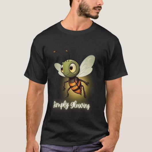 T-shirt Luciole mignonne (Devant)