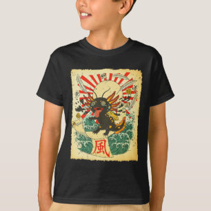T-shirt Lucioles planant sur défilement 