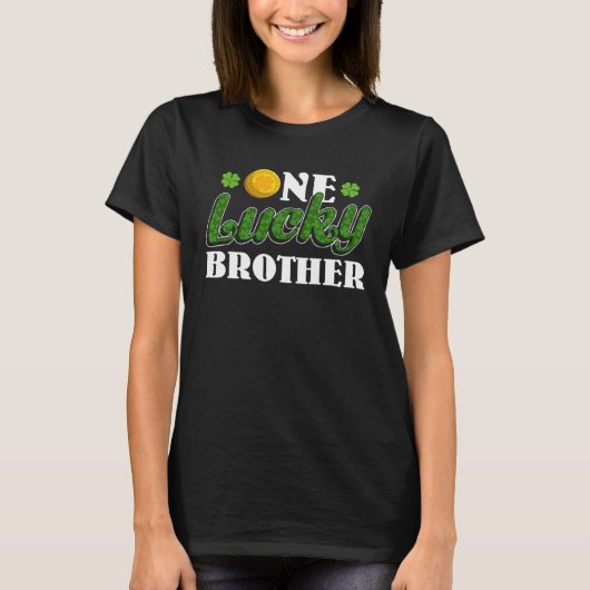 T-shirt Luck of the Irish St Patrick s Day One Lucky Broth (Devant)