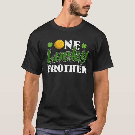 T-shirt Luck of the Irish St Patrick s Day One Lucky Broth (Devant)