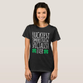 T-shirt Luckiest Administrative Specialist St Patricks Da (Devant entier)