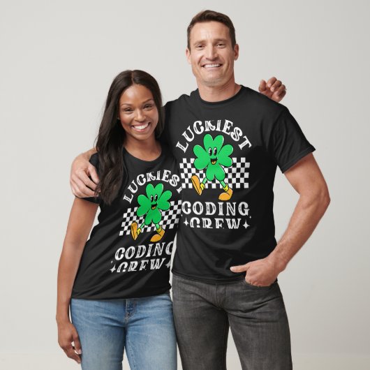 T-shirt Luckiest Coding Crew Comp Sci Computer Science St (Unisexe)