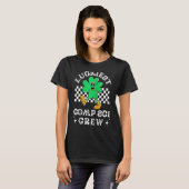 T-shirt Luckiest Comp Sci Crew Computer Science Coder St P (Devant entier)