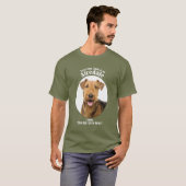 T-shirt Lucky Airedale (Devant entier)