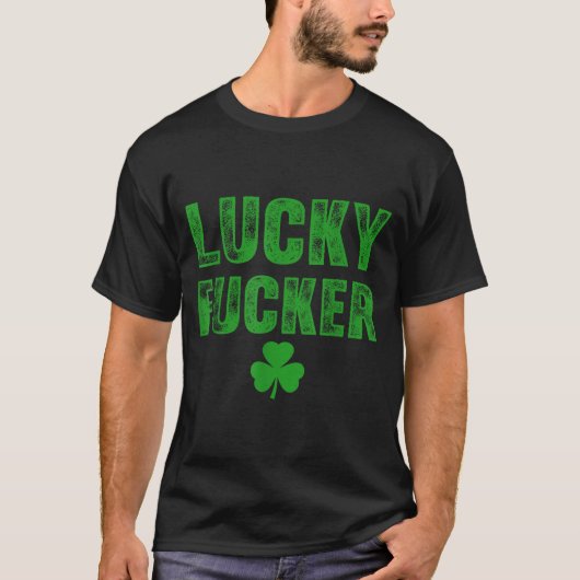 T-shirt Lucky And Lucky Forer St Patricks Day (Devant)