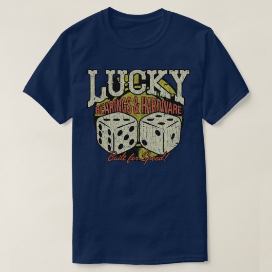 T-shirt Lucky Bearings Hardware 1995 (Design devant)