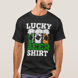 T-shirt Lucky Beer Saint Patrick's Day Shenanigan Beer