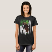 T-shirt Lucky Boxer Dog St Patrick s Day (Devant entier)