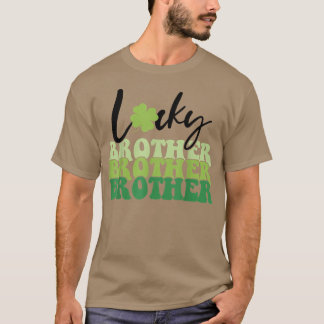 T-shirt Lucky Brother Happy St Patrick's Day famille irlan
