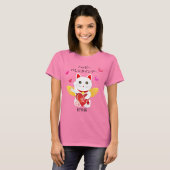 T-shirt Lucky Cat Cupid (Devant entier)