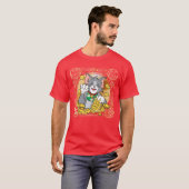 T-shirt Lucky Cat Jerry Avec Sycees Or (Devant entier)