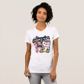 T-shirt Lucky Cat Maneki Neko – Japanese Fortune Cat  (Devant entier)