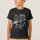 T-shirt Lucky Charm Collage Funny Wishbone - Eleven Eleven (Devant)