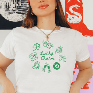 T-shirt Lucky Charm Jour de la Saint Patrick Lucky Clover