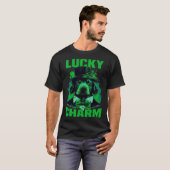 T-shirt Lucky Charm Saint Patrick s Chien Graphisme (Devant entier)