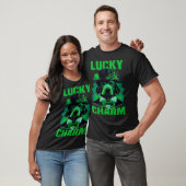 T-shirt Lucky Charm Saint Patrick s Chien Graphisme (Unisexe)
