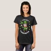 T-shirt Lucky Charmer Leprechaun Shamrock St Patricks Day  (Devant entier)