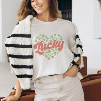 Lucky Clover Heart St. Patrick's Day