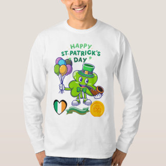 T-shirt "Lucky Clover Pipe - St. Patrick’s Day Tee"
