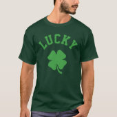T-shirt Lucky Clover St. Patrick's Shamrock (Devant)
