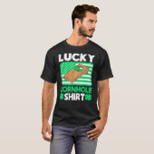 T-shirt Lucky Cornhole Team Bean Bag Cornhole (Devant entier)