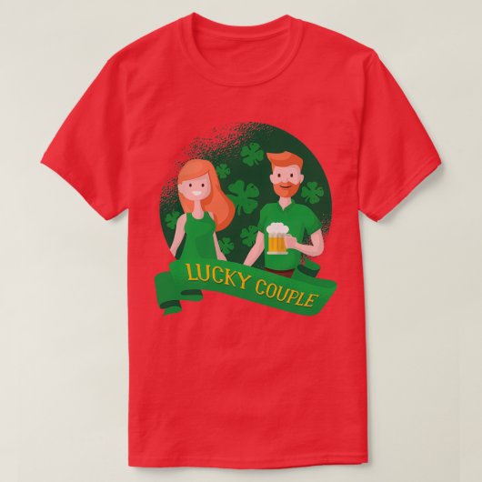 T-shirt Lucky Couple (Design devant)