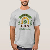 T-shirt Lucky Day St. Patrick's Day Symboles et typographi (Devant)