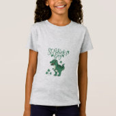 T-Shirt Lucky Dino - Saint Patrick's Day (Devant)