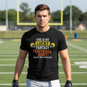 T-shirt Lucky Fantasy Football - Gif drôle de saison de fo