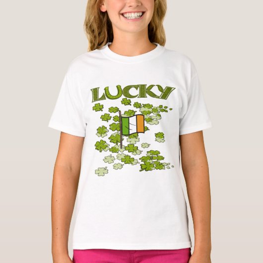 T-shirt Lucky Flag (Devant)