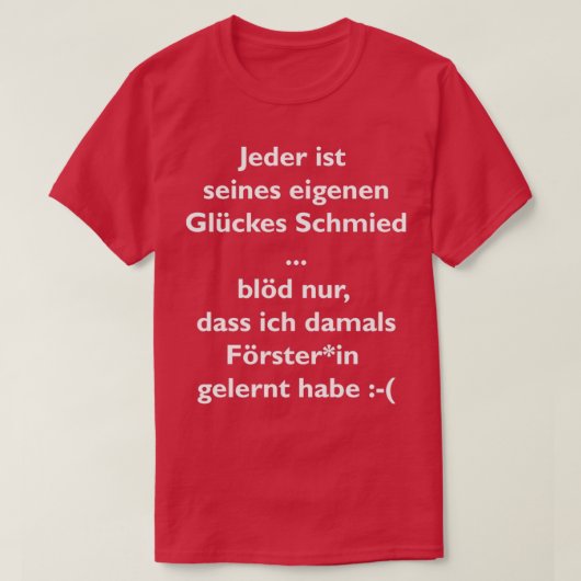 T-shirt Lucky forester T (Design devant)