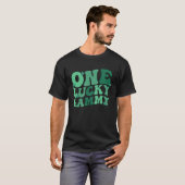 T-shirt Lucky Gammy Grand-mère St Patrick's Day Gammy Gra (Devant entier)