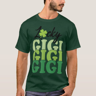 T-shirt Lucky Gigi Jour de la Saint Patrick de vie Famille