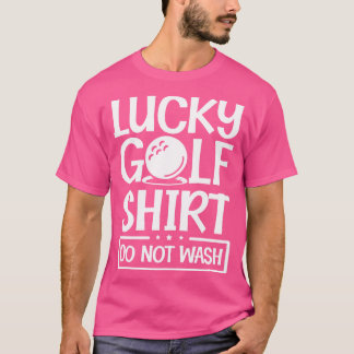 T-shirt Lucky Golf club parcours pro cadeau sport