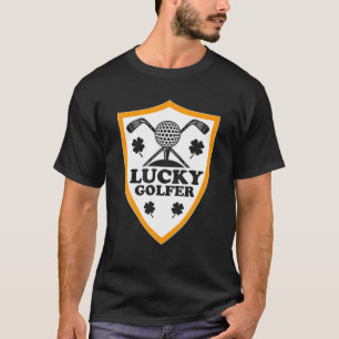 T-shirt Lucky Golfer Irish Golf St. Patrick's Day