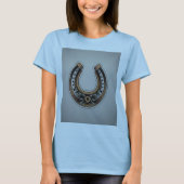 T-shirt Lucky Horseshoe traditionnel tatouage Tee (Devant)