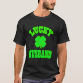 T-shirt Lucky Husband (Devant)