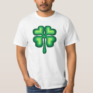 T-shirt Lucky Irish à quatre feuilles