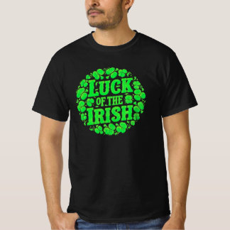 T-shirt Lucky Irish Clovers