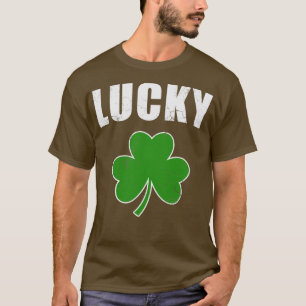 T-shirt Lucky irlandais Shamrock Irlande Jour de la Saint 