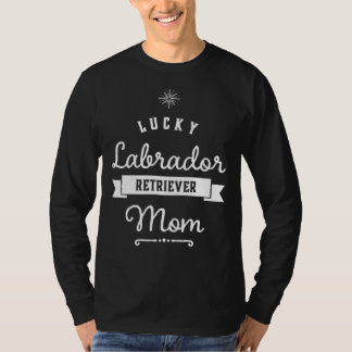 T-shirt Lucky Labrador Retriever Maman Pour Fier Mamas