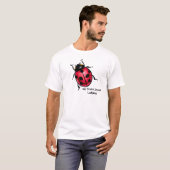 T-shirt Lucky Ladybug New Hampshire State Insect (Devant entier)