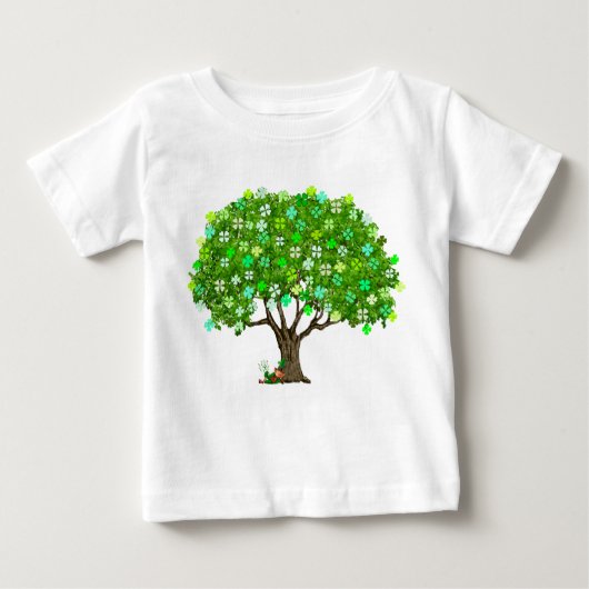 T-shirt Lucky Leprechaun Baby (Devant)