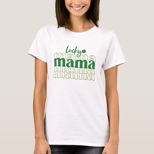 T-shirt Lucky Mama (Devant)