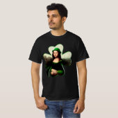 T-shirt Lucky Mona Lisa Saint-Patrick (Devant entier)