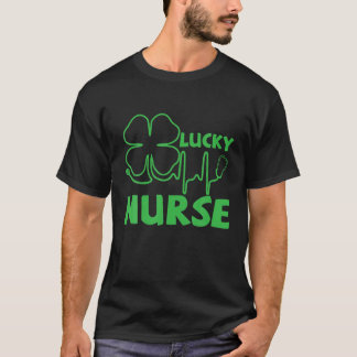T-shirt Lucky Nurse Four Leaf Clover L'Espoir En Infirmièr
